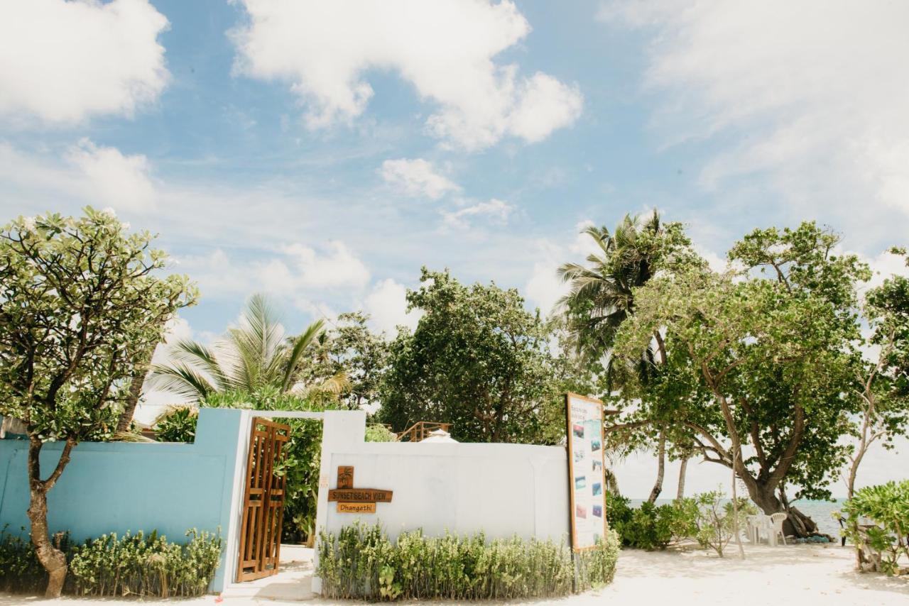 Sunset Beach View Dhangethi Exterior foto